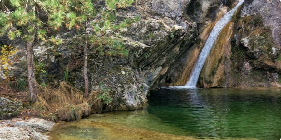 Vodopád Agia Kori: Klidné útočiště v srdci Řecka