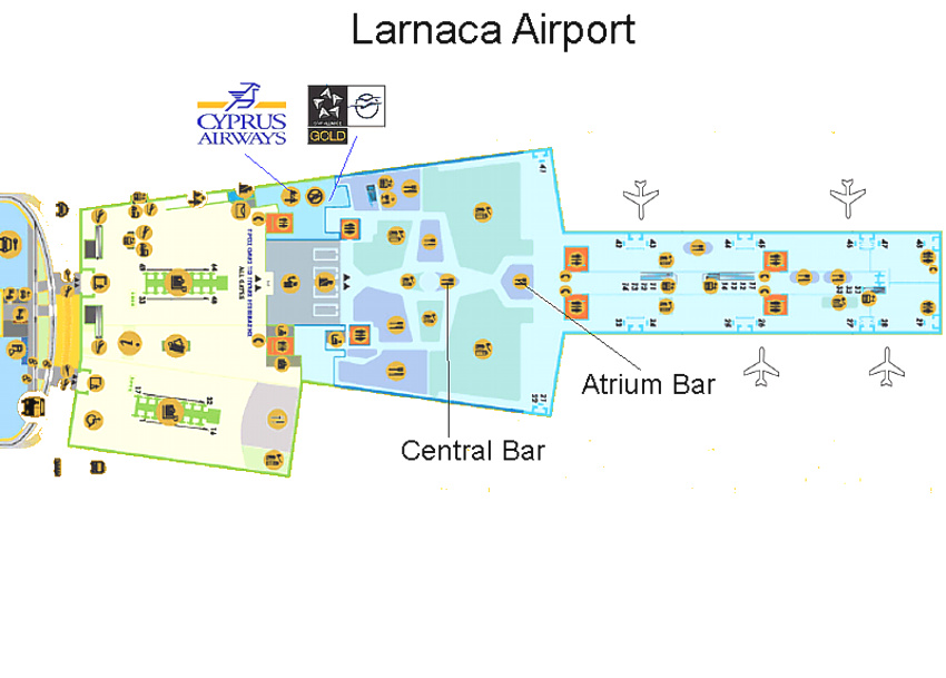 Ларнака аэропорт прилет